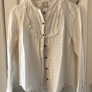 White Forever 21 blouse